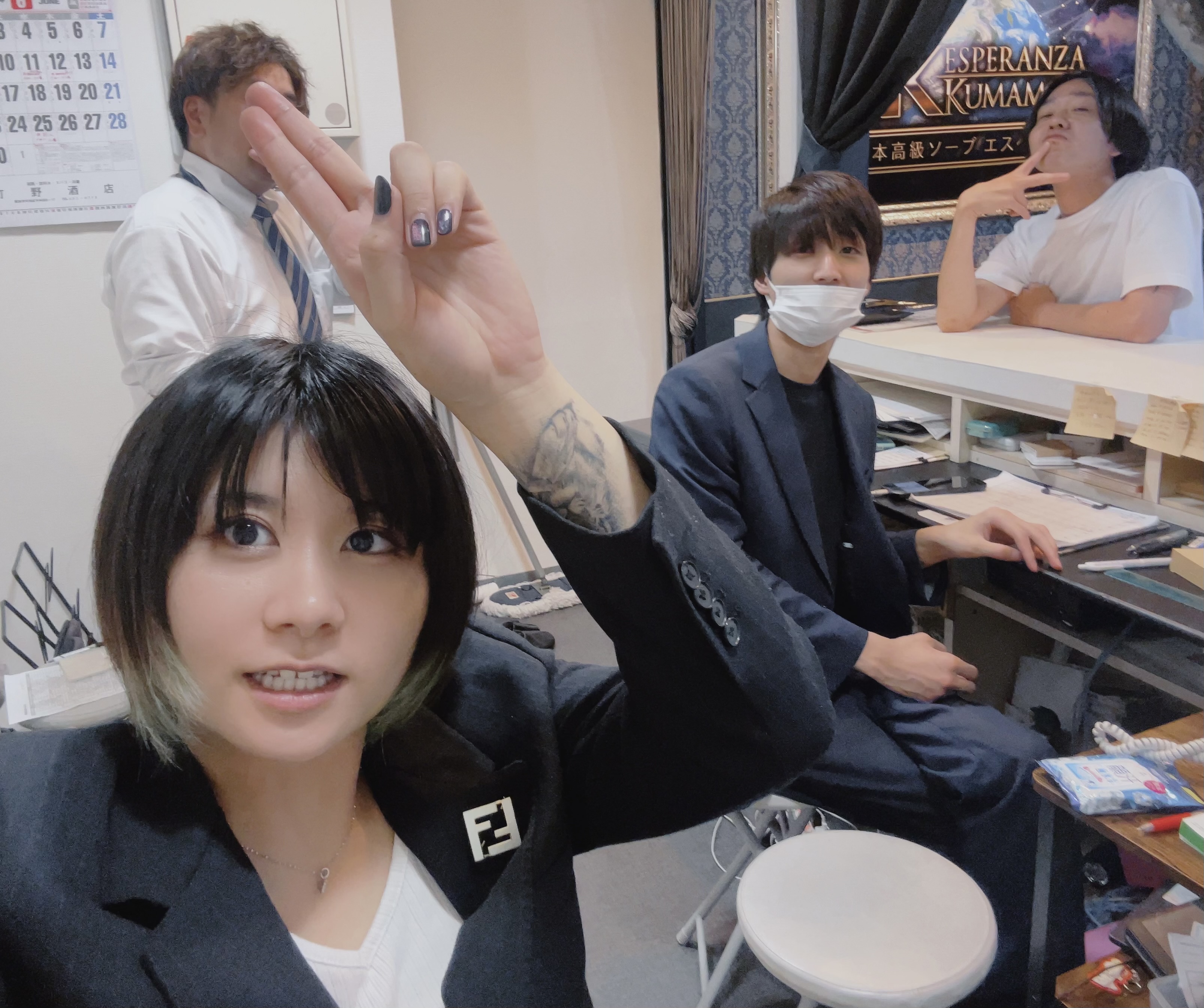 新しいスタッフ▼